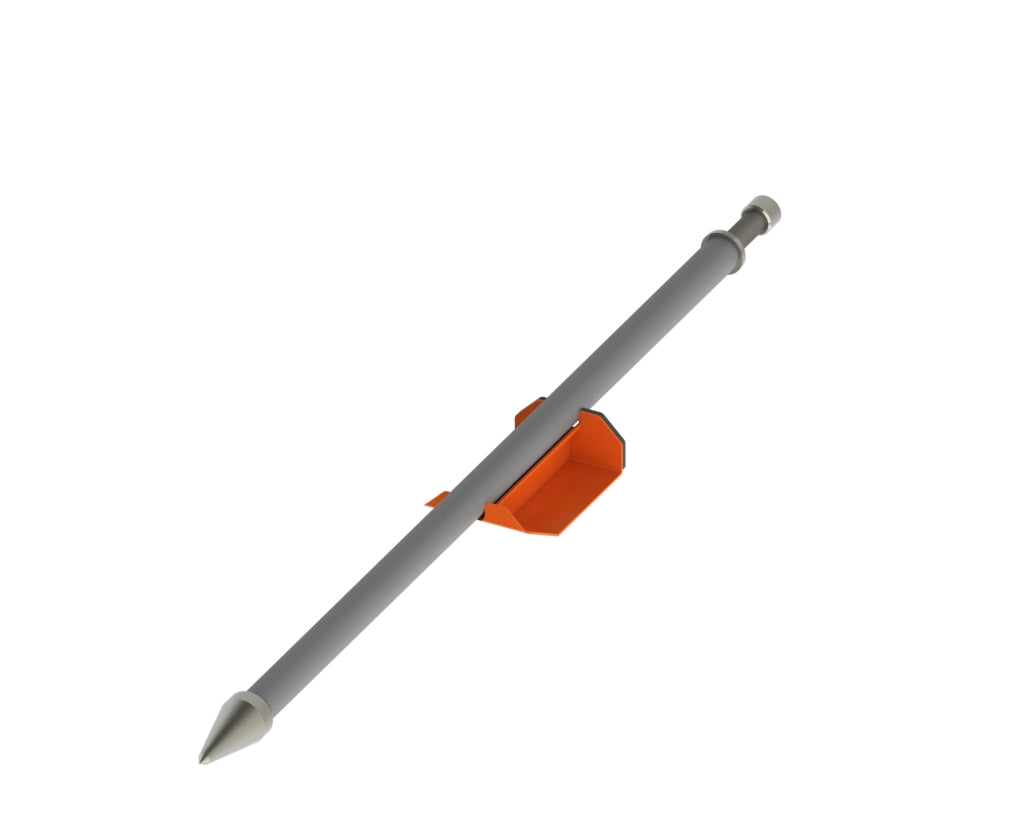 2" PVC Sidewalk Push Cap