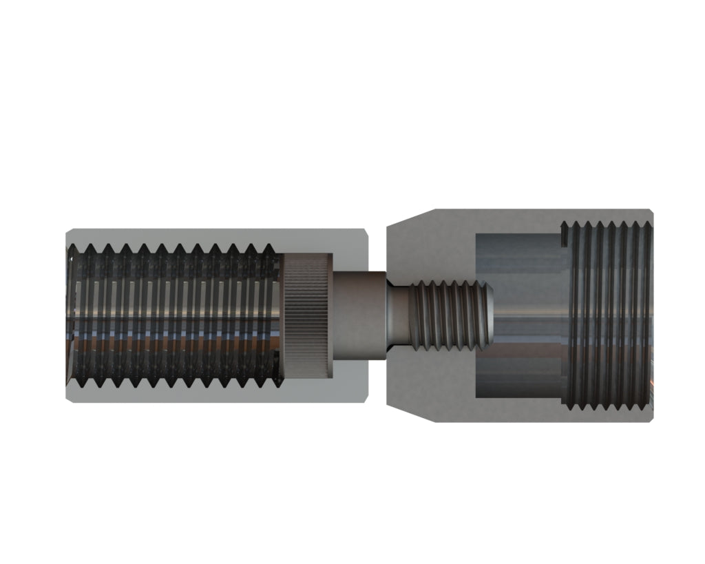 NPT Pull Connector. For PEX, Copper, PVC, GRC
