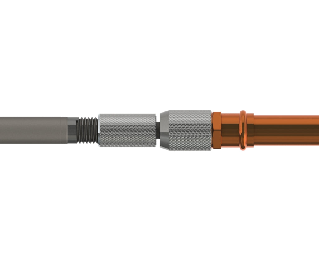 NPT Pull Connector. For PEX, Copper, PVC, GRC
